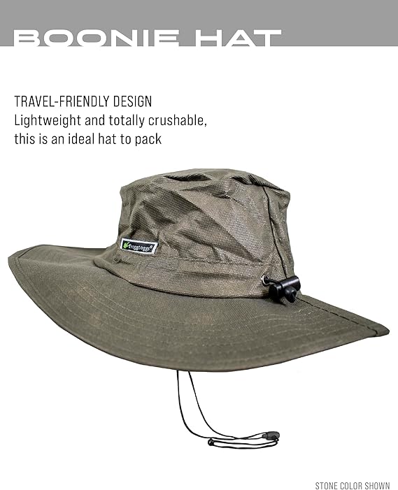 FROGG TOGGS Boonie Hat, Fishing Hat Offers Waterproof, Breathable, Sun Protection