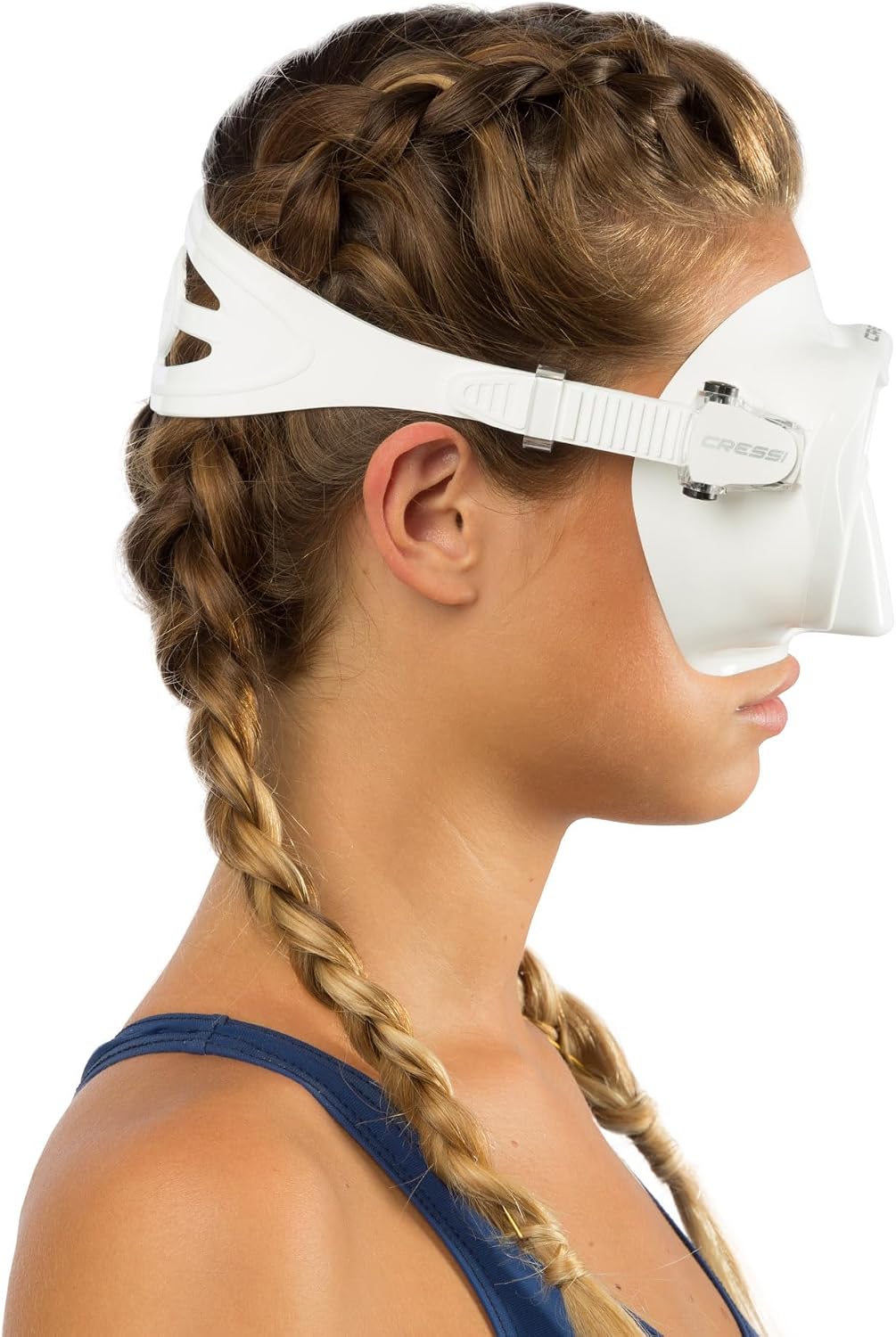 Cressi F1, Scuba Diving Snorkeling Frameless Mask, Perfect Seal Silicone Skirt