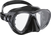 Cressi Scuba Diving Masks with Inclined Tear Drop Lenses for More Downward Visibility, Big Eyes Evolution