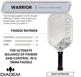 Diadem Warrior Pickleball Paddle