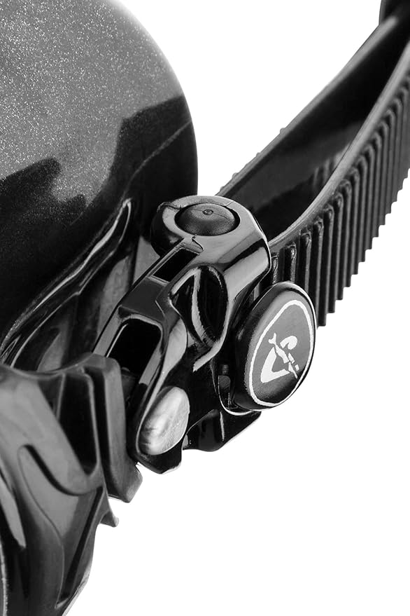 Cressi Scuba Diving Masks with Inclined Tear Drop Lenses for More Downward Visibility, Big Eyes Evolution