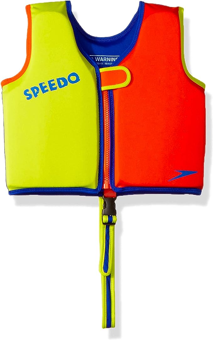 Speedo unisex-child Swim Flotation Classic Life Vest Begin to Swim UPF 50