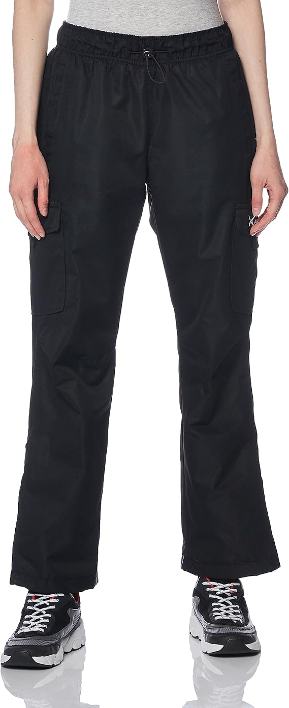 Arctix Women's Lumi Pull Over Fleece Lined Cargo Snow Pants, Black, Large