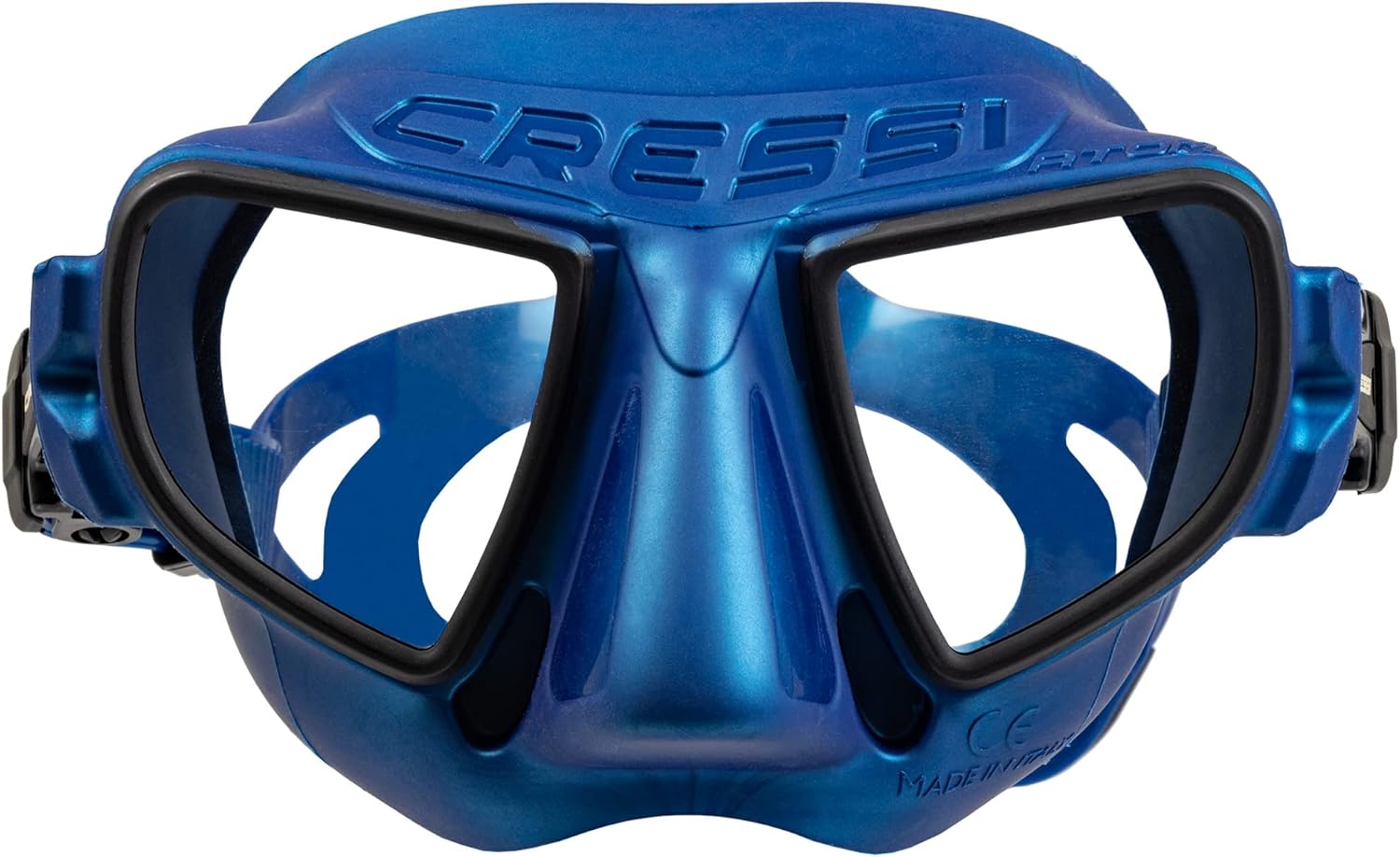 Cressi Frameless Freediving Mask with Reduced Internal Volume and Ergonomic Nose Shape