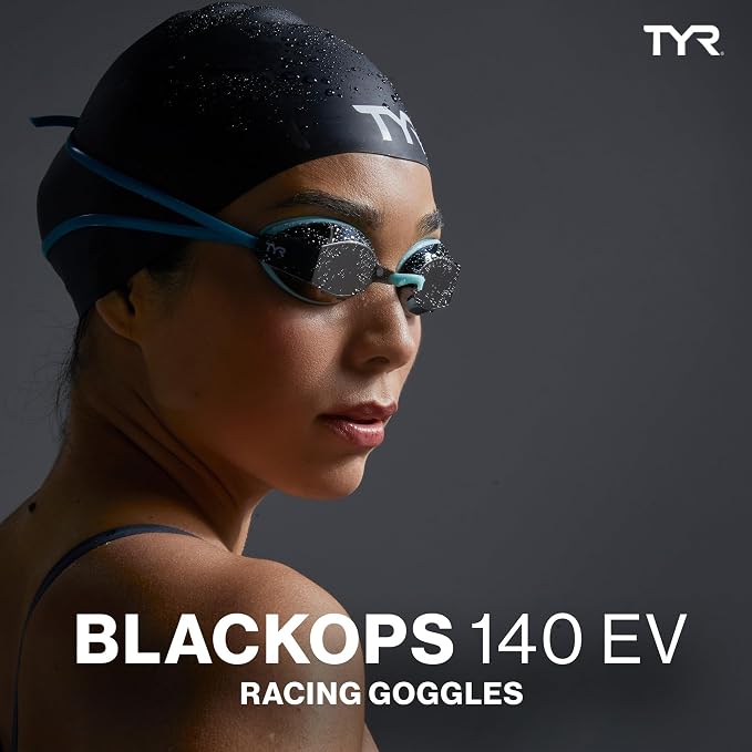 TYR Black Ops Non Mirrored Adult Fit Swim Goggles