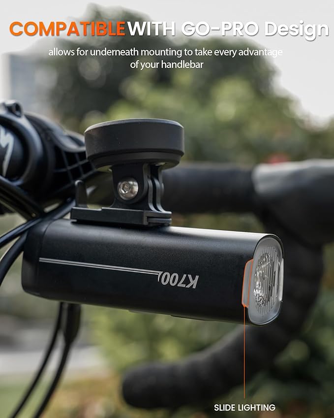 urban 500 bike light RAVEMEN K700 LED Bike Light Under Mounted Bicycle Light with Auto Off – The StreetLite Company