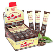 UnTapped Coffee Infused Vermont Maple Syrup Packets for Athletes, Box of 20-1 fl oz, Pure Maple Syrup with Organic Coffee for Natural Endurance Energy, Fuel to Keep You Running Longer