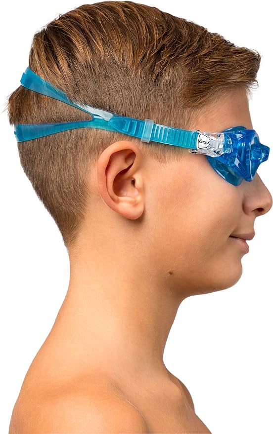 Cressi Young Swim Goggles for Kids Aged 7 to 15- Made of Soft Silicone