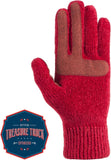 Isotoner Women's Solid Chenille Knit Gloves with Smartouch Technology