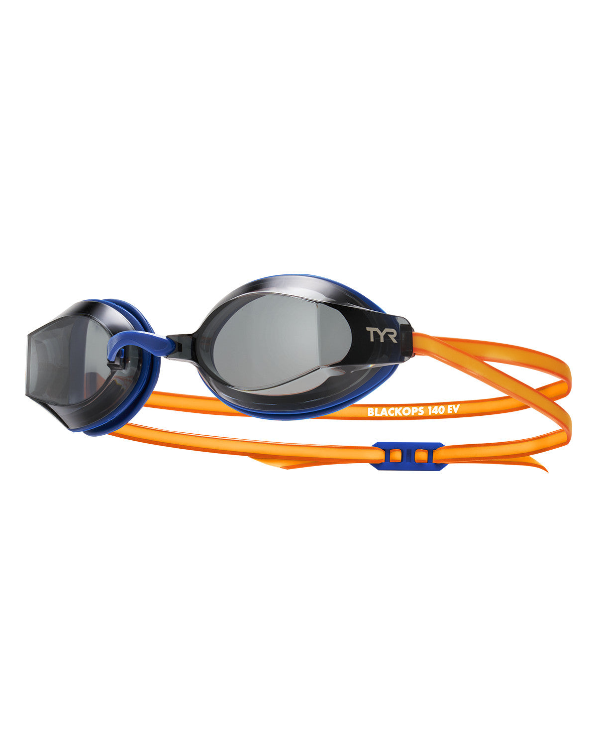 TYR Black Ops EV Racing Goggles Low Profile Competition Ready Swim Goggles with Wide Vision Anti-Fog UV Protection Lenses