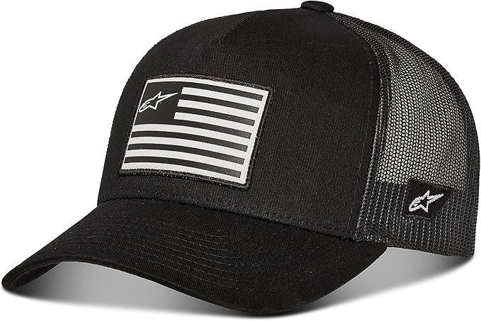 Alpinestars Unisex-Adult Flag Snapback Hat, One Size