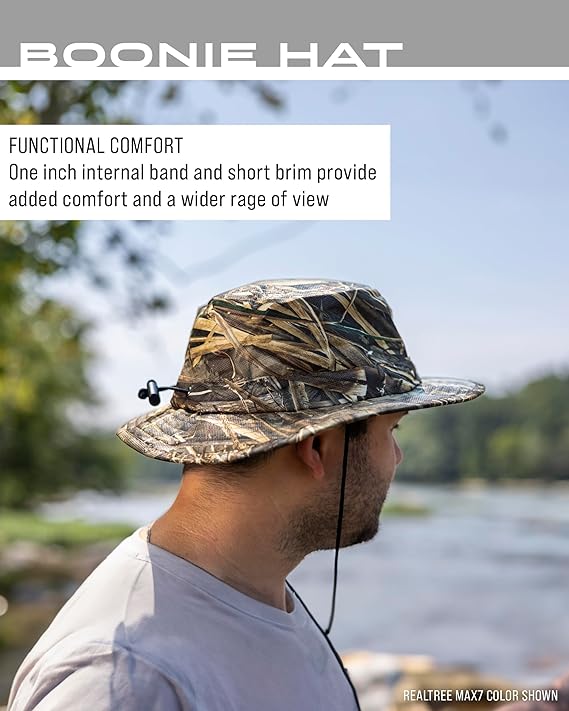 FROGG TOGGS Boonie Hat, Fishing Hat Offers Waterproof, Breathable, Sun Protection