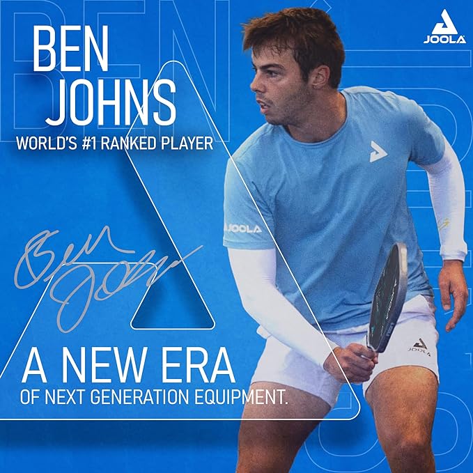 JOOLA Ben Johns Hyperion C2 Pickleball Paddle, Aero-Curve Hyperion Shape with Charged Surface Technology from The Ben Johns Perseus