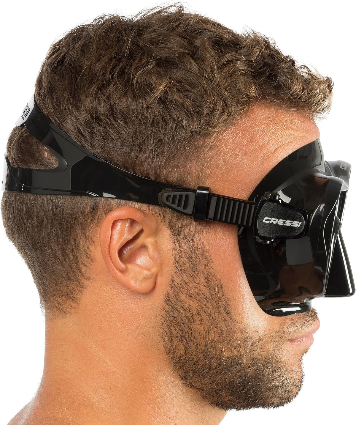 Cressi F1, Scuba Diving Snorkeling Frameless Mask, Perfect Seal Silicone Skirt