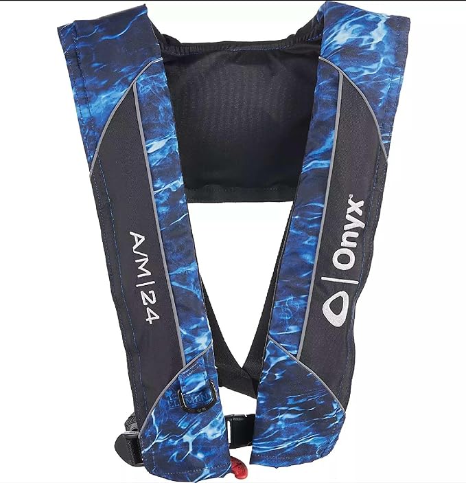 Onyx M-24 MANUAL INFLATABLE LIFE JACKET, Style Vest