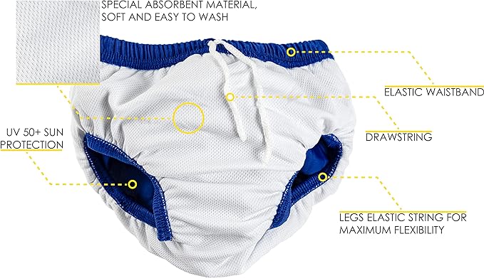 Babaloo Diaper Toddler's Soft Reusable Swim