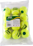 PENN Control Plus Tennis Balls - Youth Felt Green Dot Tennis Balls for Beginners, 12 Ball Polybag