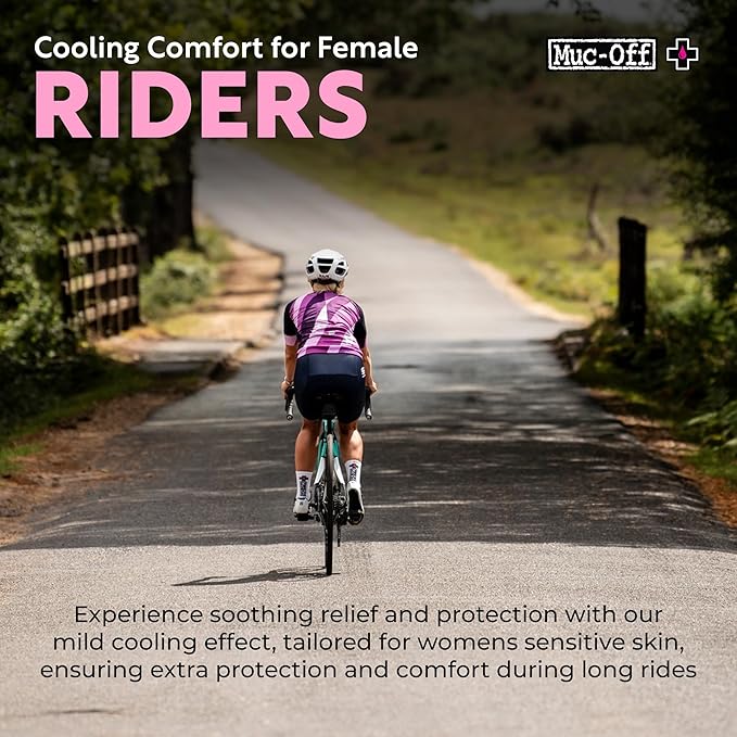 Muc-Off Women Luxury Chamois Cream Cycling, Extreme Skin Lubricant, pH Balanced & Deeply Moisturizing, Ideal for Long Rides