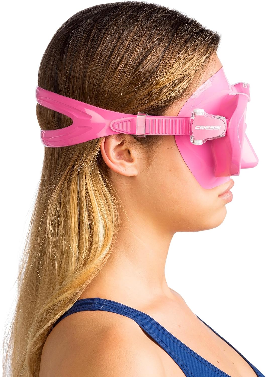 Cressi F1, Scuba Diving Snorkeling Frameless Mask, Perfect Seal Silicone Skirt