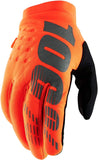 100% BRISKER Cold Weather Motocross & Mountain Bike Gloves - Warm Winter MTB & MX Powersport Racing Protective Gear