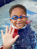 TYR Swimple Tie Dye Youth Swim Goggles