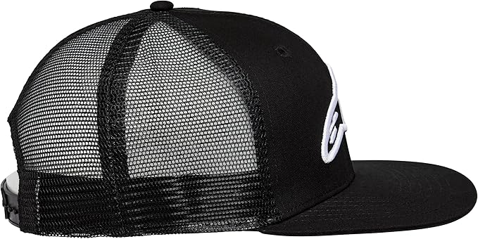 Alpinestars mens Corp Trucker Snapback, Color Black, One Size