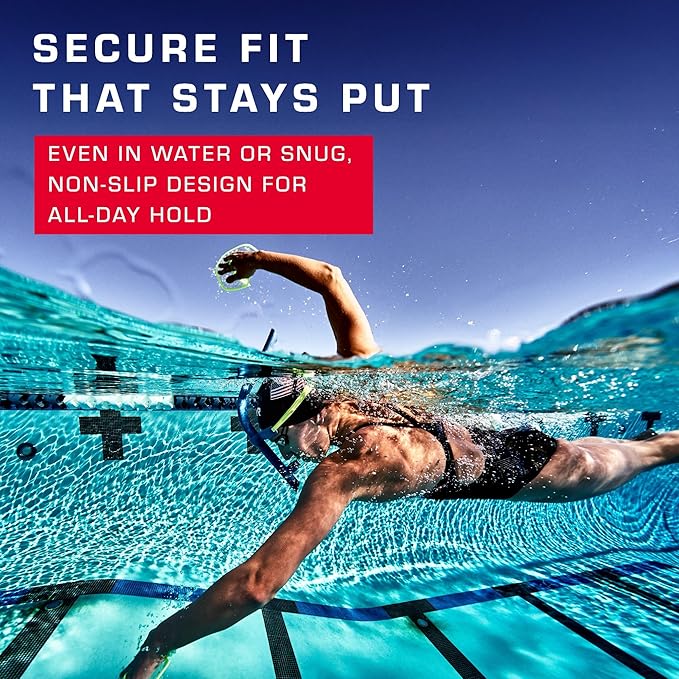 TYR Youth Wrinkle Free Silicone Swim Cap for Drag Reduction and Hair Protection