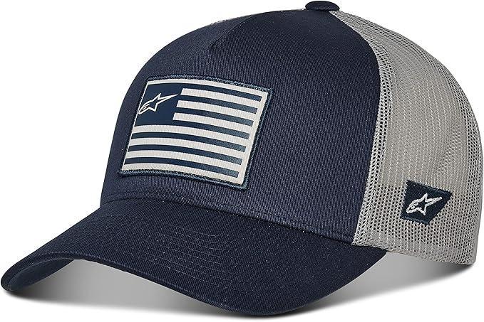 Alpinestars Unisex-Adult Flag Snapback Hat, One Size