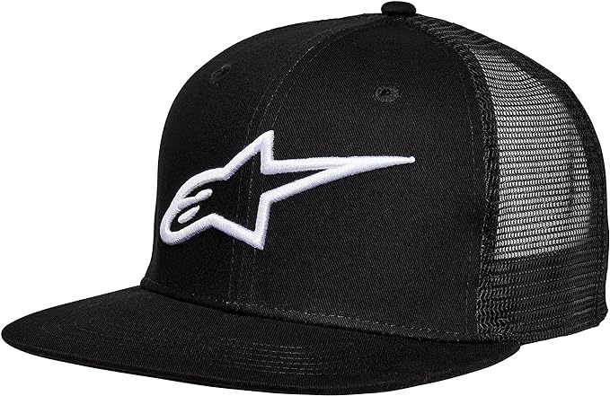 Alpinestars mens Corp Trucker Snapback, Color Black, One Size