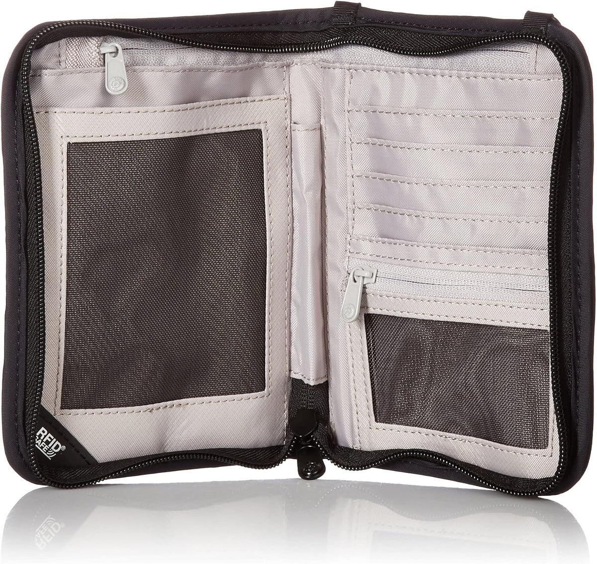 Pacsafe Rfidsafe V150 Anti-theft Blocking Compact Passport Wallet, Black