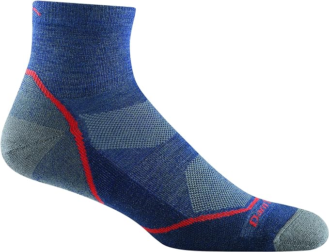Darn Tough Men's Light Hiker 1/4 Lightweight with Cushion