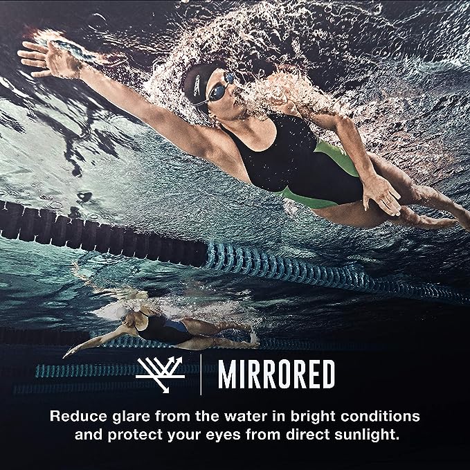 Speedo Women's Swim Goggles Mirrored Vanquisher 2.0