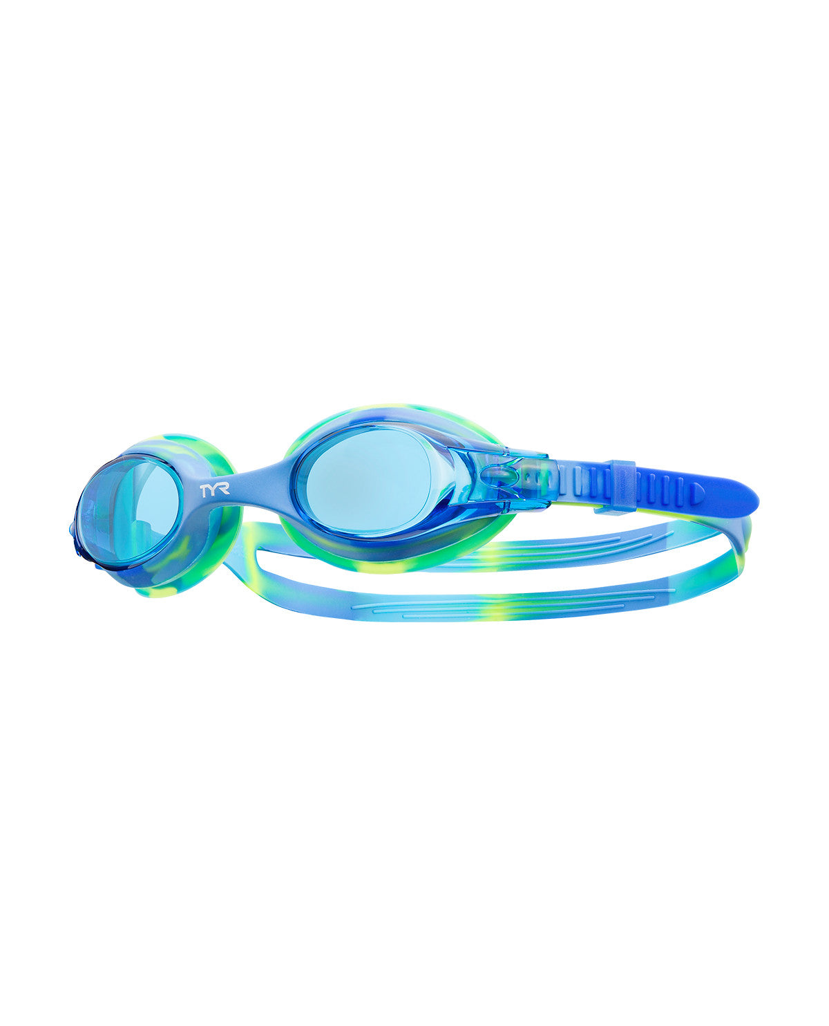 TYR Kids Swimple Goggles for Swimming Anti-Fog UV Eye Protection Safe No-Leak Silicone Gaskets Quick-Adjust Release Button Clear Lens
