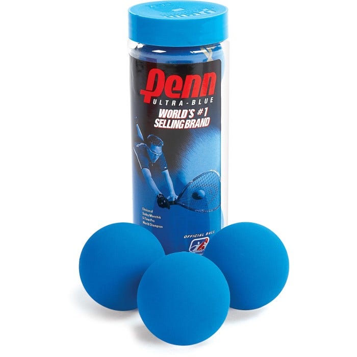 Pro Penn Racquetballs Penn Ultra Blue Racquetball – The StreetLite Company