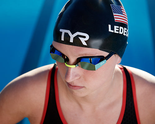 TYR Stealth-X Race Mirrored Adult Swim Goggles