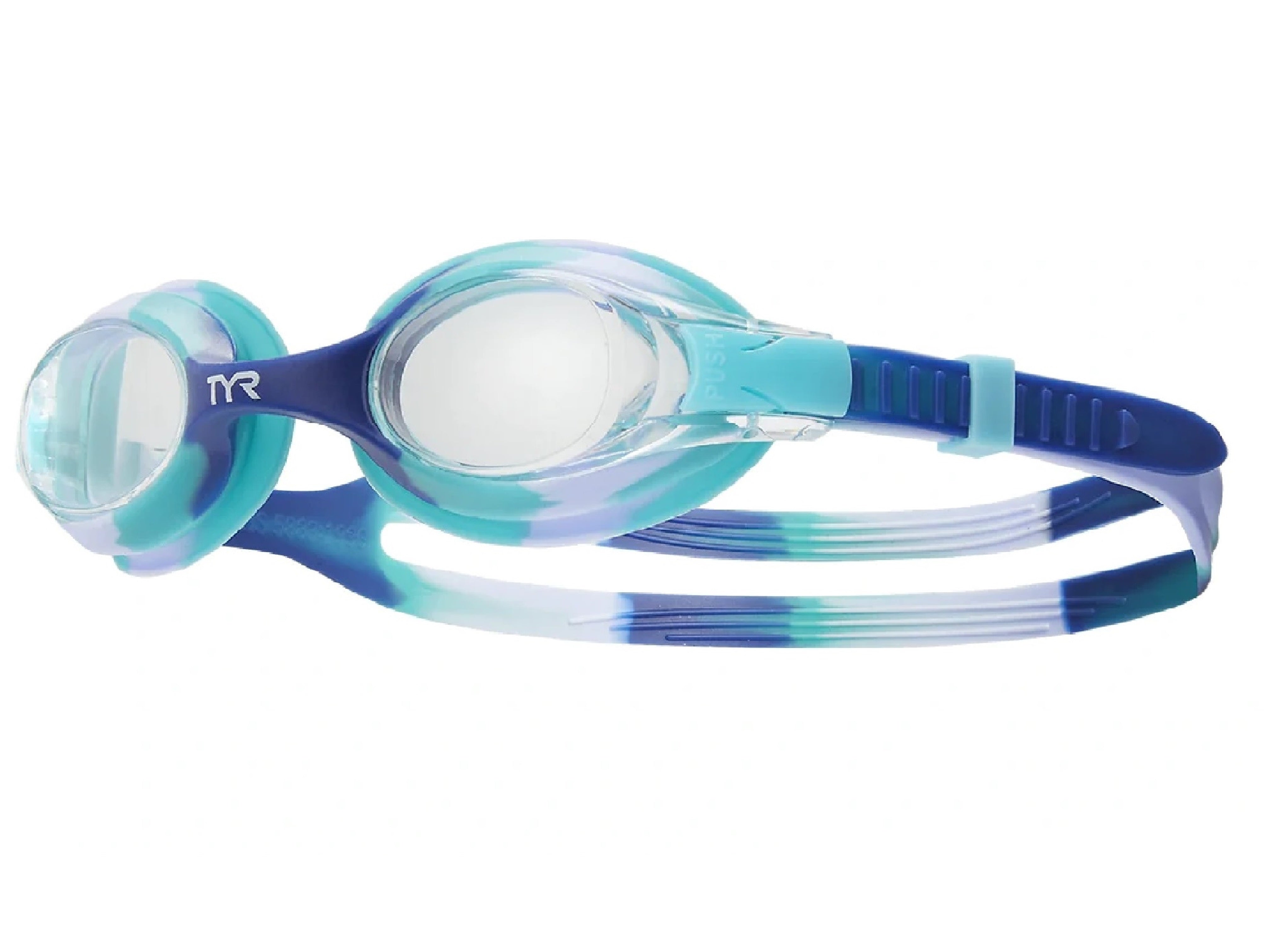 TYR Swimple Tie Dye Youth Swim Goggles