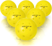 Dura Fast Pickleballs Outdoor balls USAPA Approved and Sanctioned for Tournament Play, Professional Performance