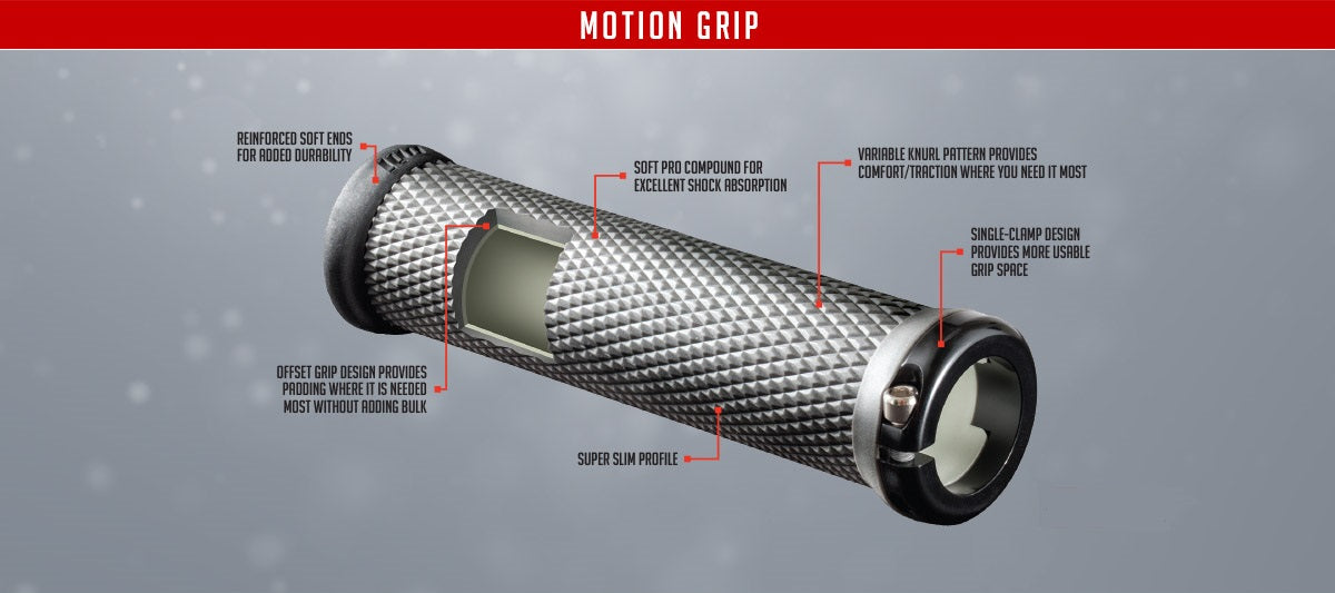 Odi Elite Motion, Grips,Pair, Color Black, 130mm