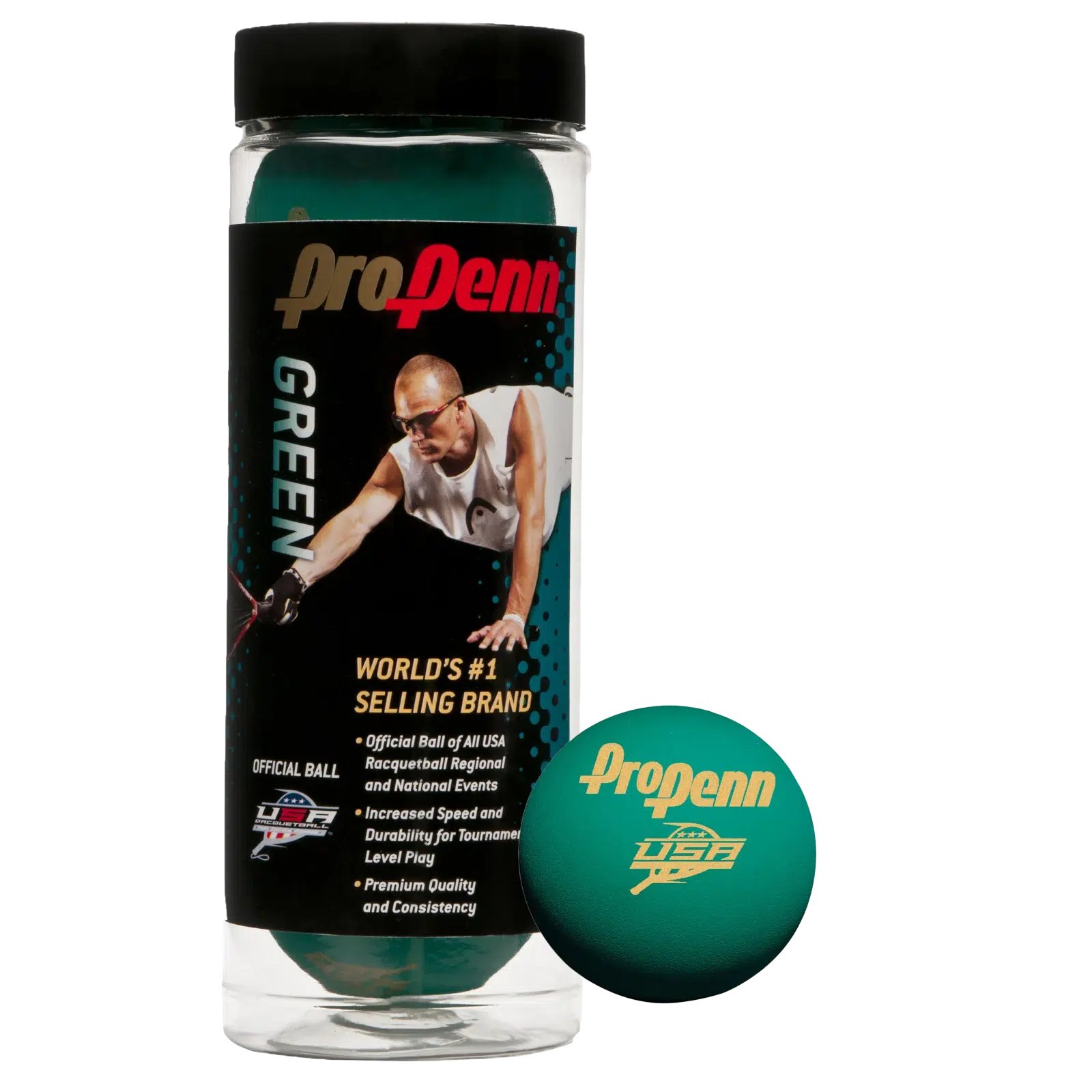 HEAD Propenn Green Racquetball