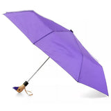 Totes Auto Open Neverwet Wooden Duck Handle Umbrella