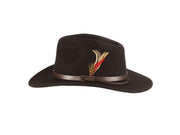 Scala - Men's Classic Felt Hat - Black