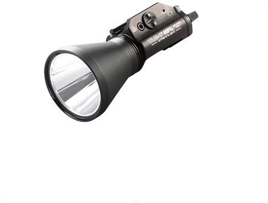Streamlight 69216 TLR-1 HPL 1000-Lumen High Power Rail-Mount Tactical Gun Light with remote door switch and remote pressure switch, Black