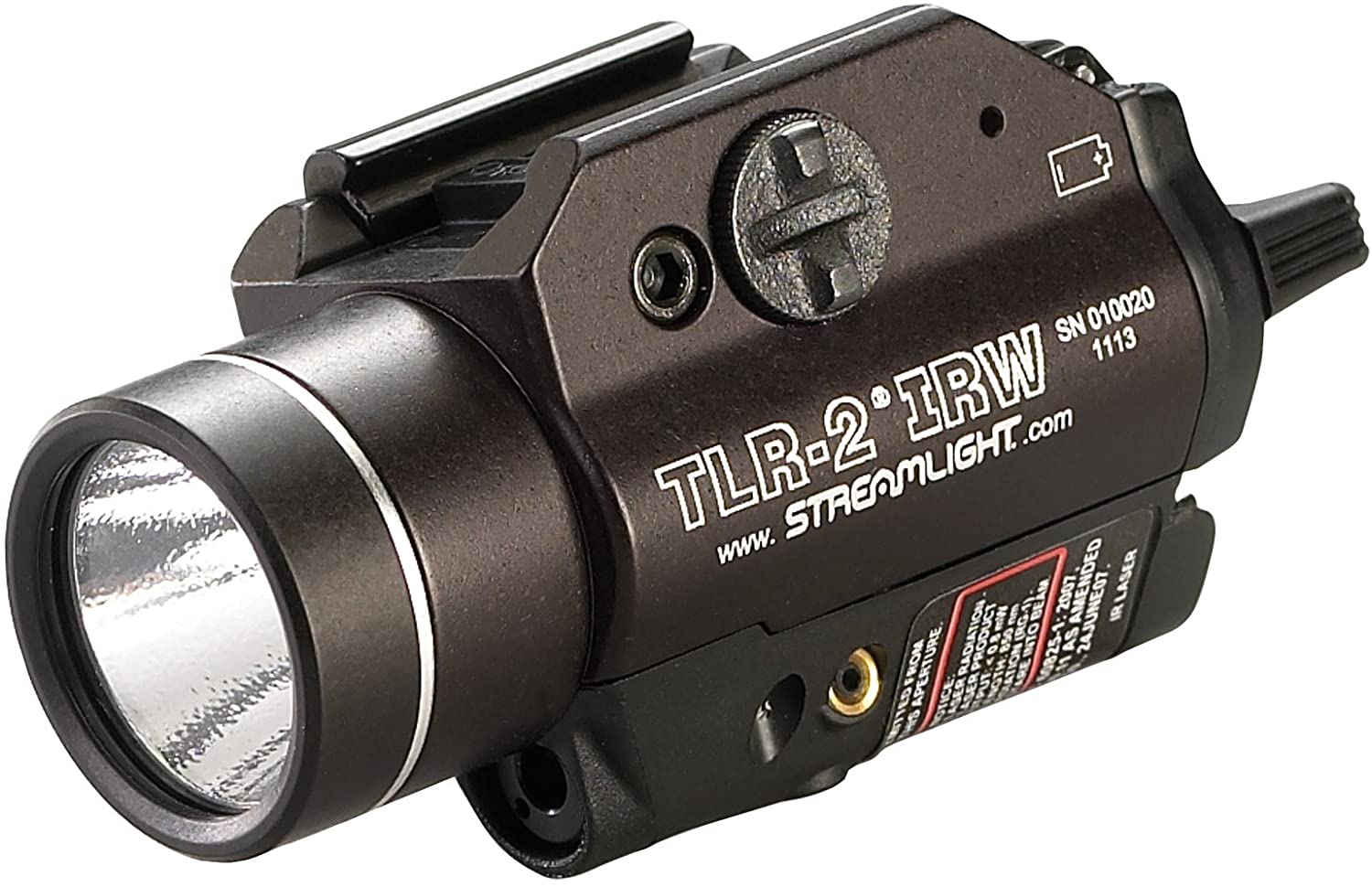 Streamlight 69165 TLR-2 IRW Weapon Mounted Strobing Tactical Light with Infrared Laser - 300 Lumens