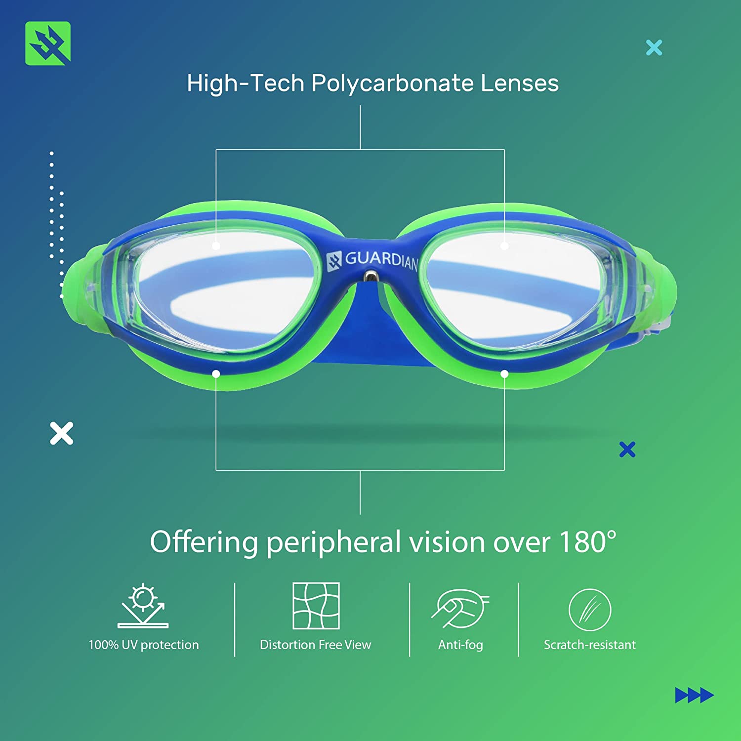 Junior Kids Swimming Goggles Pool Water Glasses for Toddlers Youth