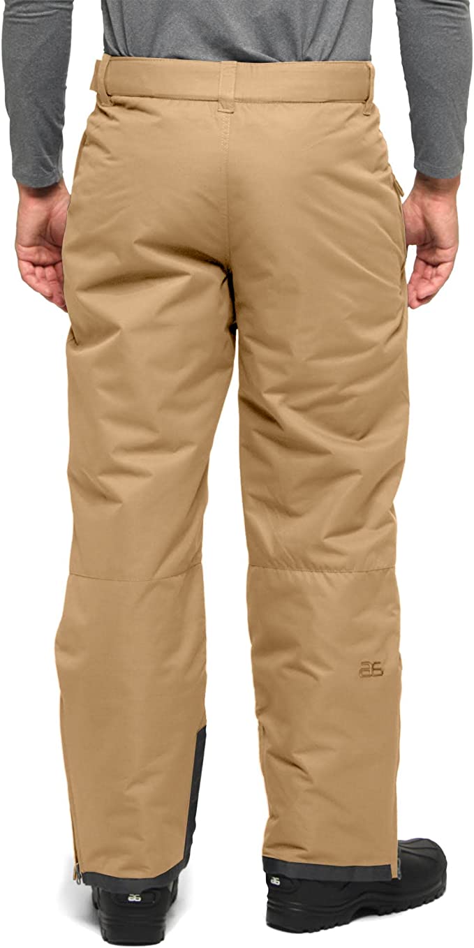 Arctix Insulated Winter Pants for Men Snow & Cold Weather Gear, Khaki Medium