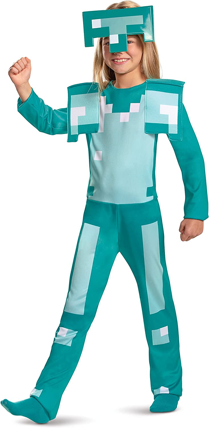 Disguise Minecraft Jumpsuit Armor Kid's Costume