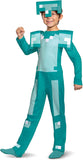 Disguise Minecraft Jumpsuit Armor Kid's Costume