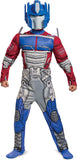 Disguise Transformers Muscle Optimus Prime Kids Costume