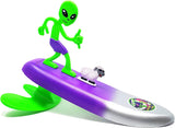 Surfer Dudes Legends & Surfer Pets Wave Powered Mini-Surfer, Pet and Surfboard Beach Toy - Maui Martian and Bahthoven