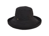 Scala - Women's Cotton Giana 100% cotton Hat - Black